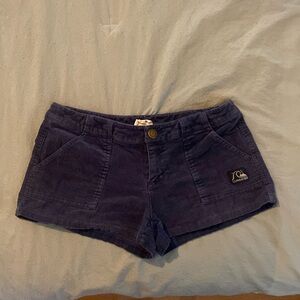 Quicksilver corduroy shorts